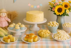 Chá de Bebê com tema junino