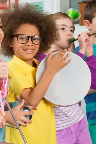 a música e a infância