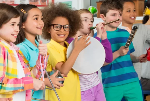 a música e a infância