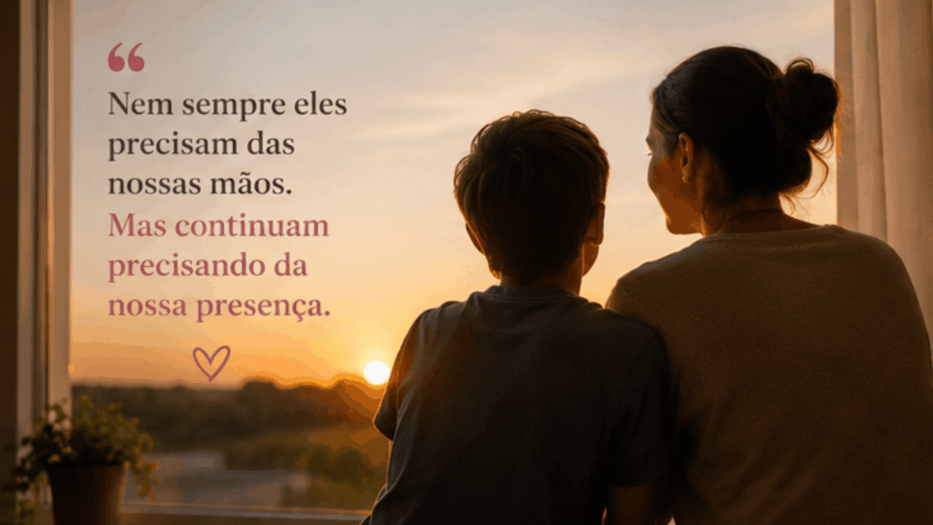seu filho ainda precisa de você
