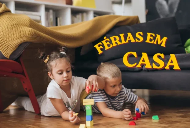 Brincadeiras para fazer em casa nas férias