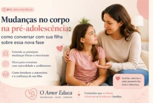 Mudanças no corpo na pré-adolescência.