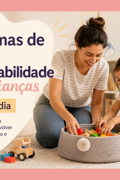 formas de ensinar responsabilidade para crianças