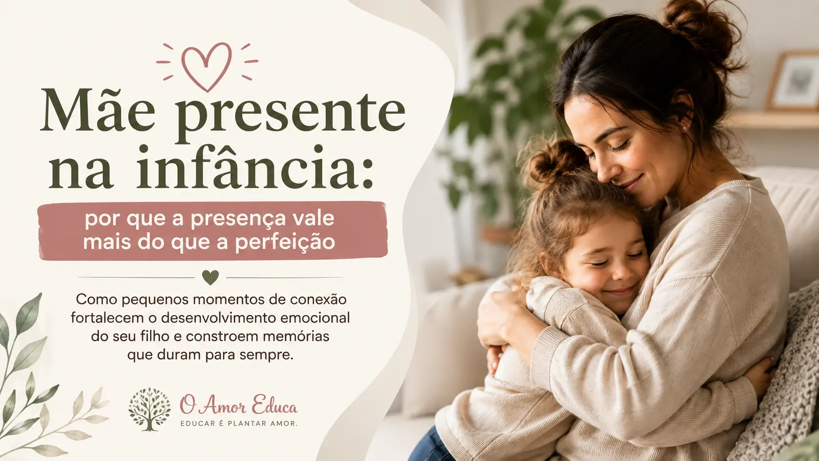 Mãe presente na infância