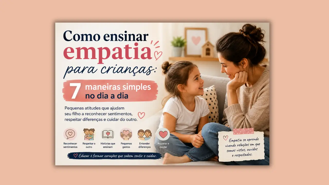 Como ensinar empatia para crianças