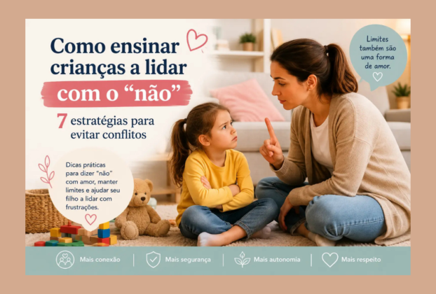 Como ensinar crianças a lidar com o não
