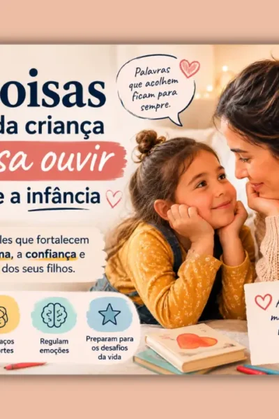 Frases que toda criança precisa ouvir