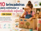 brincadeiras para estimular a criatividade infantil