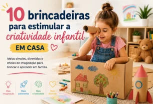 brincadeiras para estimular a criatividade infantil