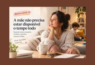 A mãe não precisa estar disponível o tempo todo