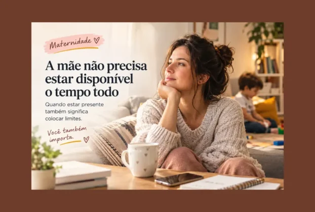 A mãe não precisa estar disponível o tempo todo